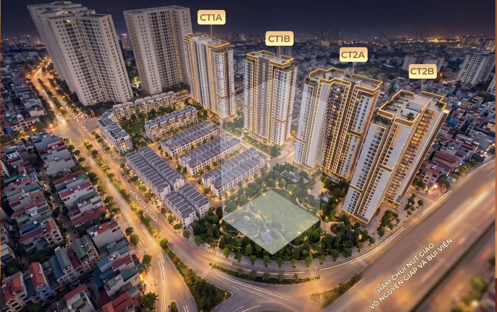 Phối cảnh minh họa Marquee Homes trong bài ước tính giá căn hộ và phương án tài chính
