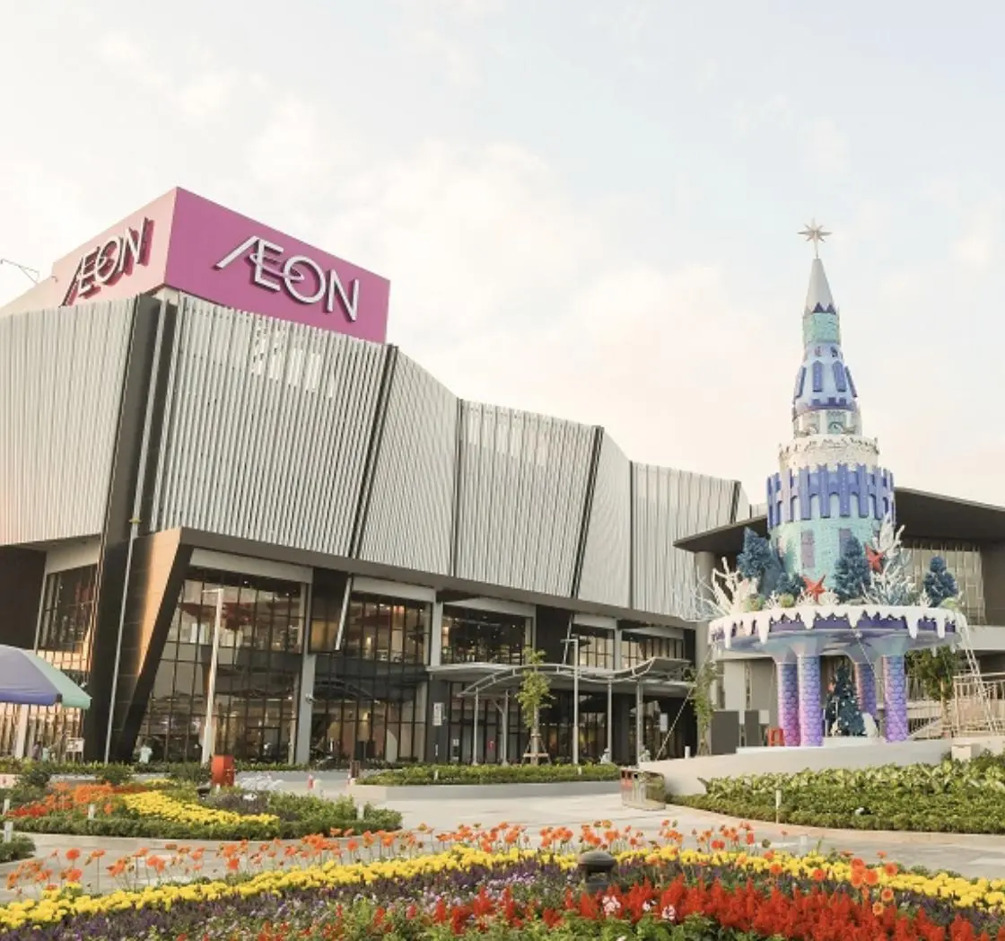 Trung tâm thương mại Aeon Mall Hải Phòng Lê Chân trong khu vực đường Võ Nguyên Giáp